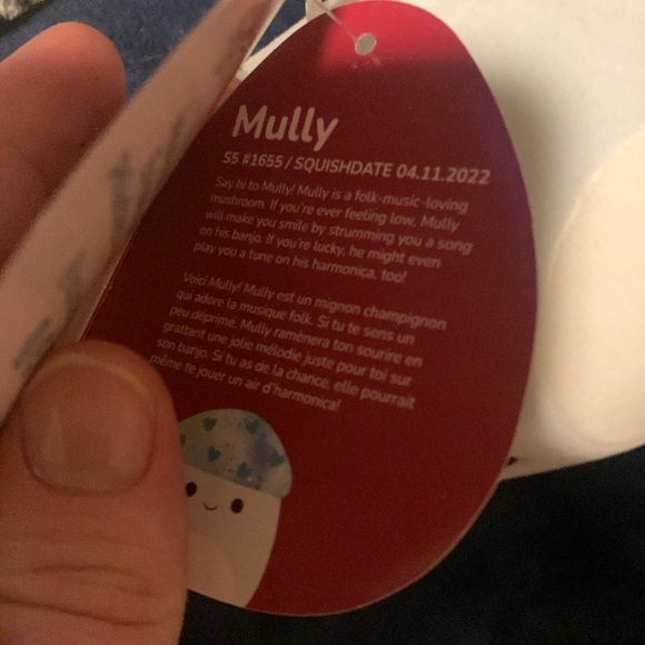 Mully the mushroom squishmallow NWT - Picture 6 of 7